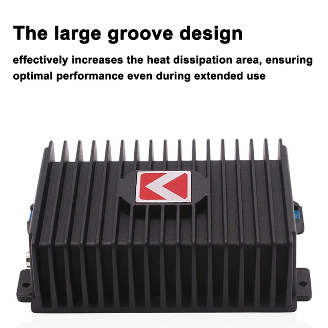 4-Channel Car Amplifier 80Wx4 Audio Modification Power Amplifier Digital Sound Processor Class A/B for Android Car Player 2