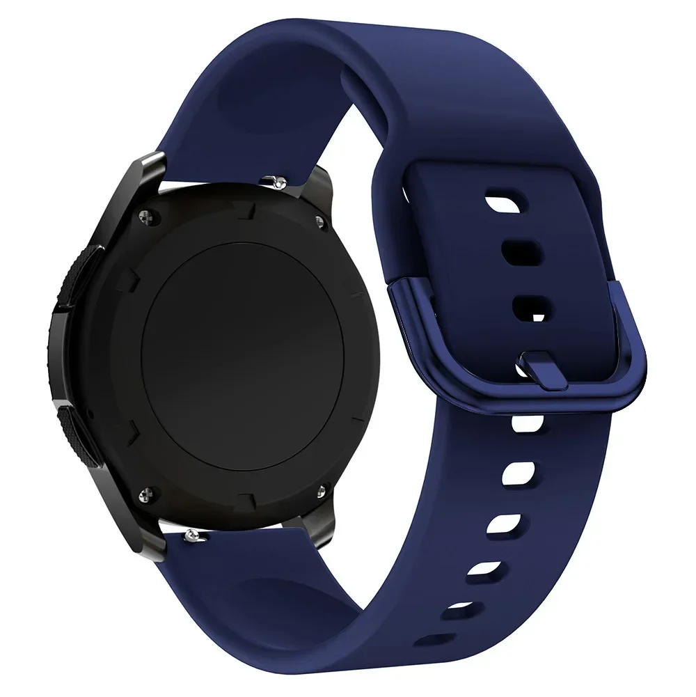 Silicone Sports Watch Strap – Versatile 20mm/22mm Band