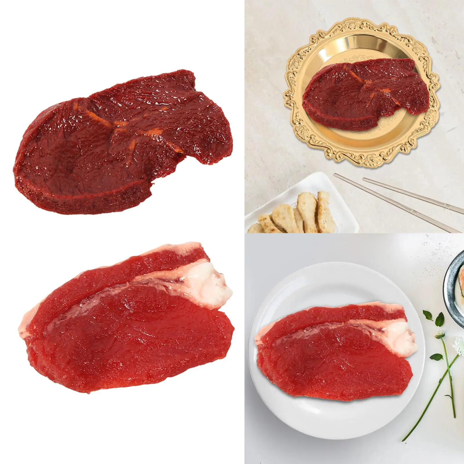 Realistic Simulation Meat Lifelike Fake Artificial Meat Model Hotel party Display Photography Props food model,food photography props