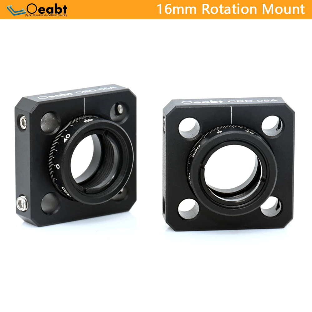 

CRD-05A Rotation Mount for 16 mm Cage System Coaxial System Mounting Bracket Optical Rotating Mirror Bracket 360 ° Rotate