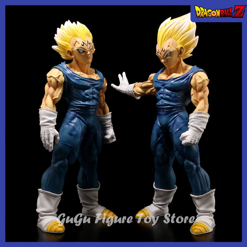 Hot 46cm Dragon Ball Z Gk Grande Tamanho Vegeta Super Saiyan