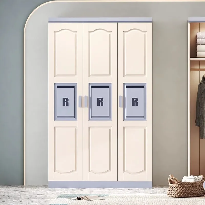 Kids Wardrobes Closet Organizer Bedroom Display Hangers Storage Cabinet Dressers Corner Penderie Enfant Room Furniture CY50CW