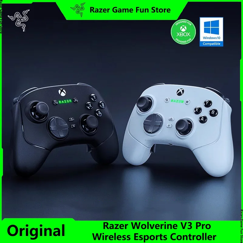 Razer wolverine v3 pro controlador esports sem fio para xbox & pc