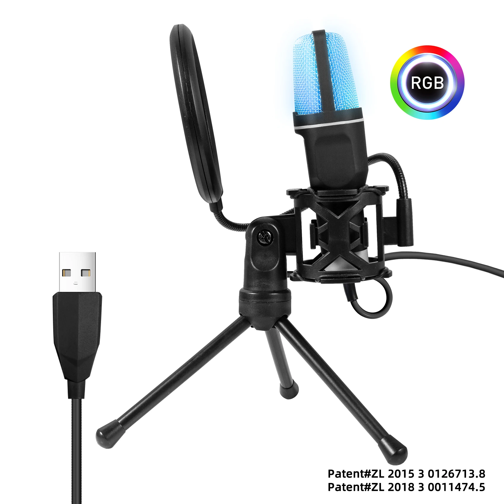 2.4G 헤드 마운트 무선 라발리어 마이크, 팟캐스트 녹음 스튜디오 스트리밍 노트북 데스크탑 PC 유선 게임용 마이크