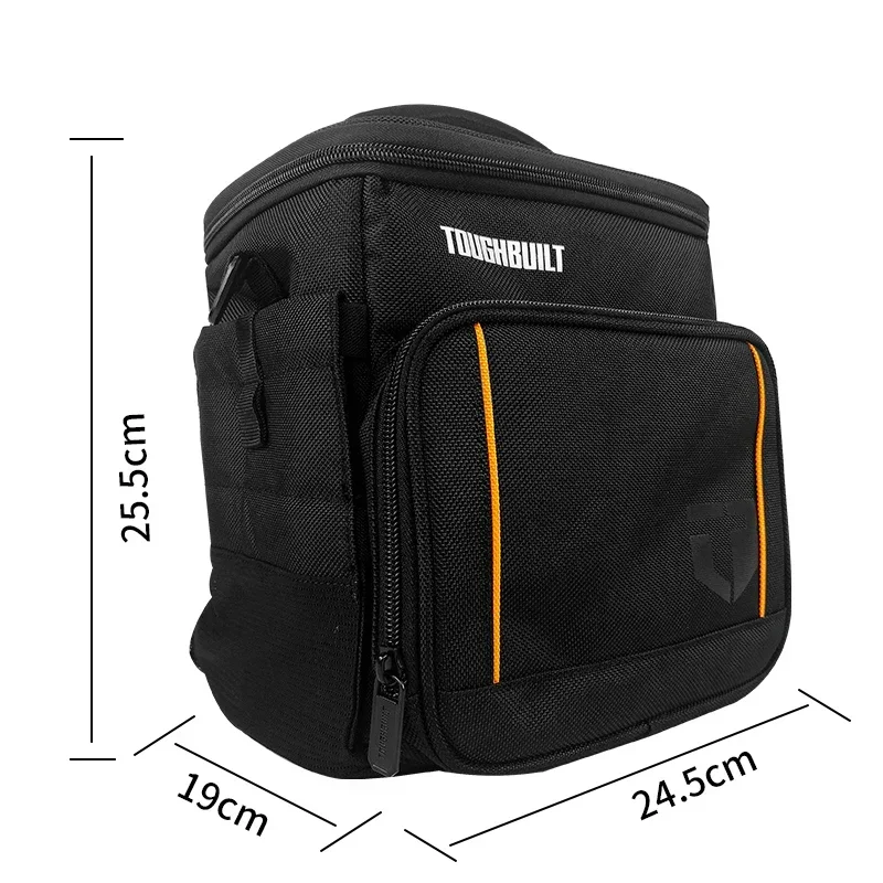 TOUGHBUILT TB-L1-S-10-B Soft-Sided Cooler Outdoor Foldable Insulated Cooler Fresh Camping Work Lunch Toughbuilt Bag Accessories 2