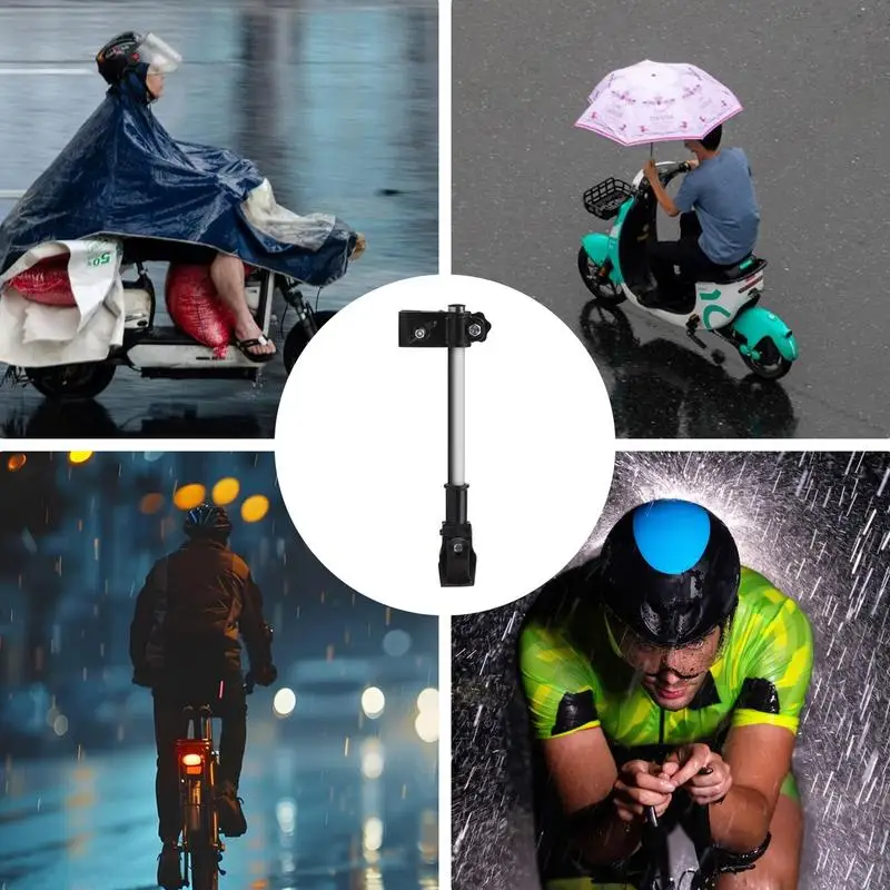 Wheelchair Umbrella Bracket Quick Release Motorbike Umbrella Mount Bracket Extendable Stroller Mount For Scooter
