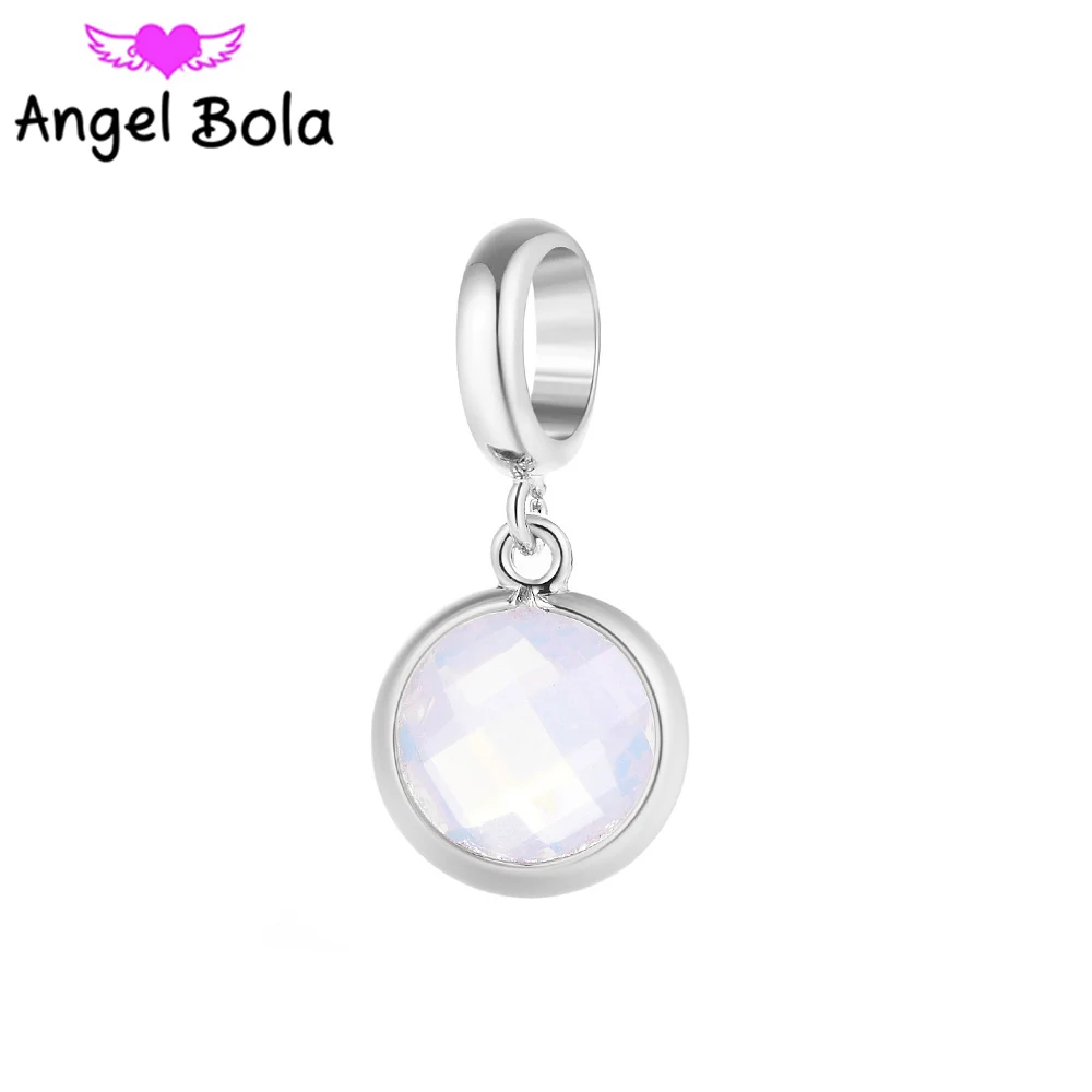 10Pcs Round Crystal Designer Charms for Bracelet Making Women Endless Charms  Jewelry Accessories Wholesale| | - AliExpress