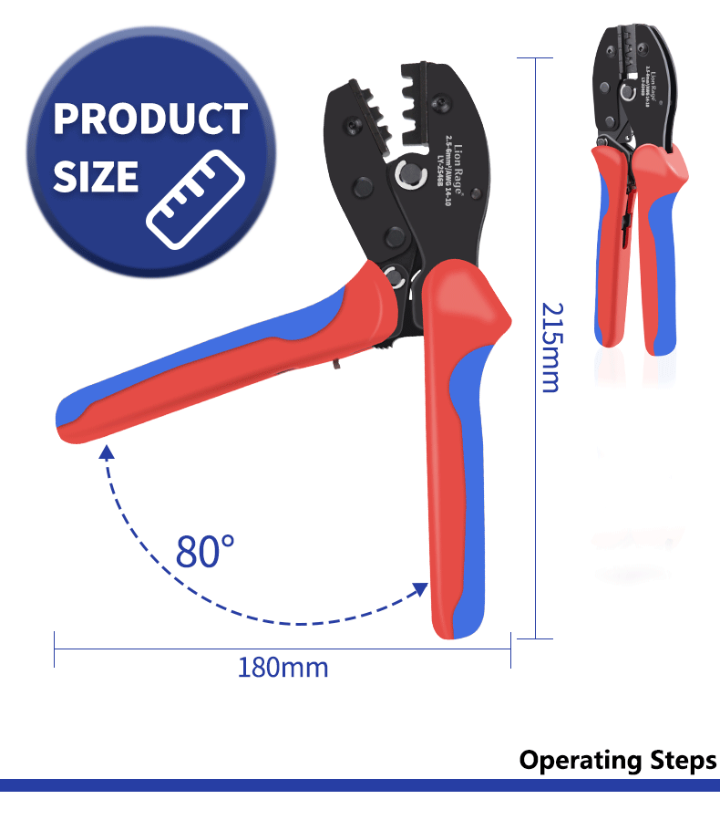 Vikocell A-2546B Solar MC4 Connectors Cable Crimping Tool For Home