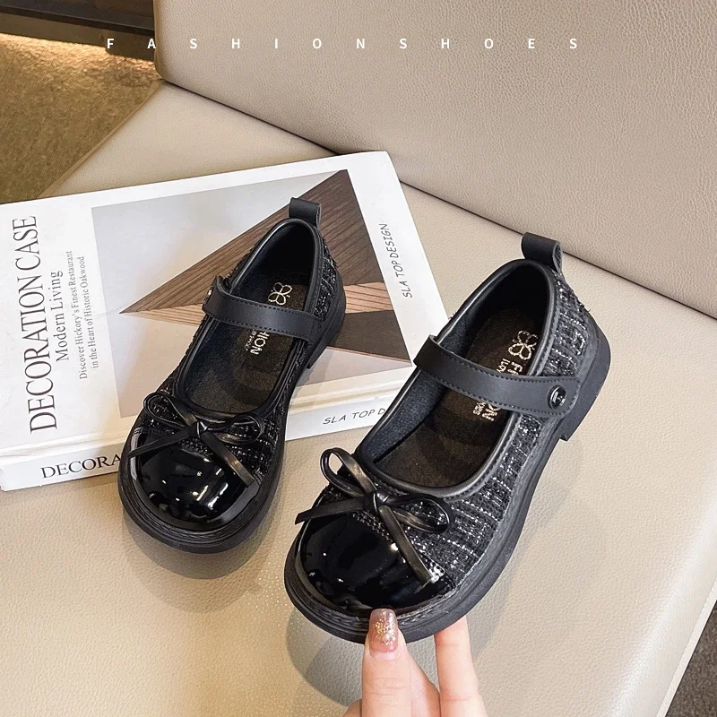 Kids Princess Mary Jane Shoes Non Slip Flats