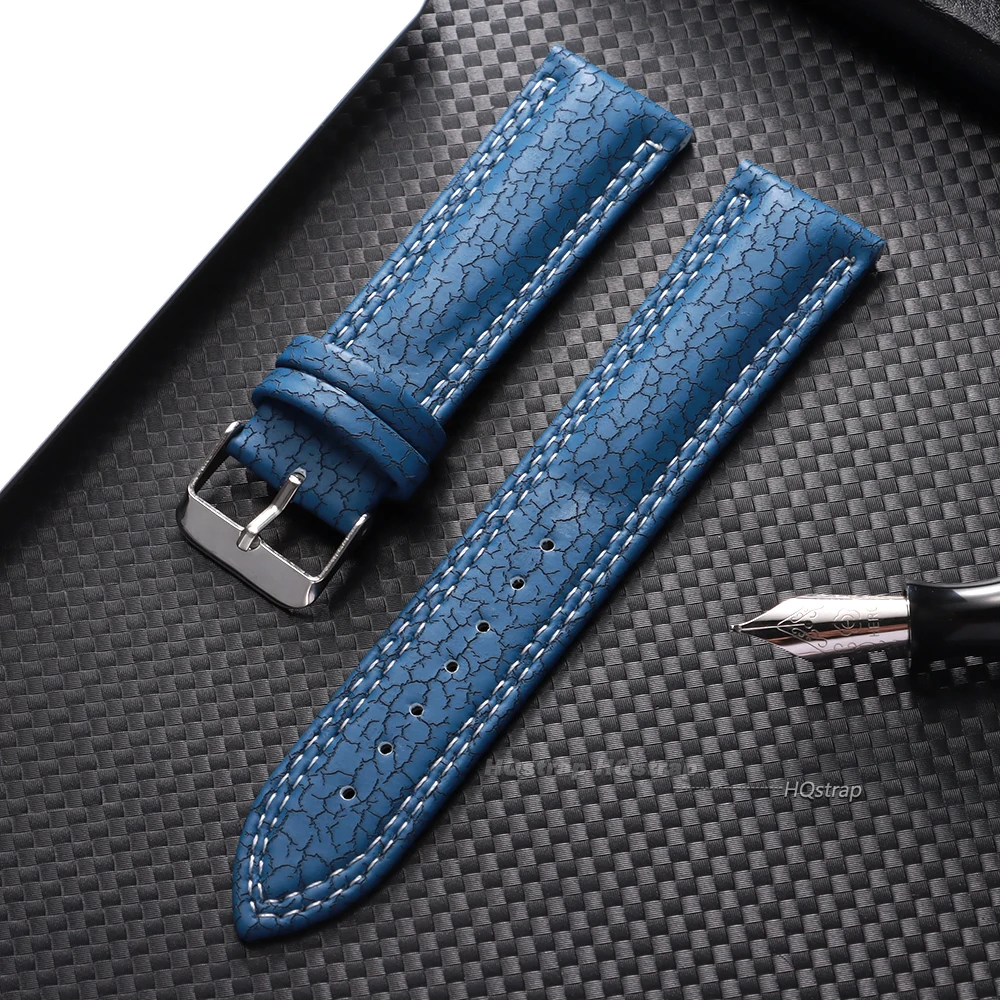 Elegant Handmade Leather Watch Band - Universal Business Replacement Strap
