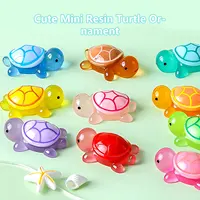 Glow-in-the-dark Turtle Mini Resin Photo Accessories Desktop Decoration Glow-in-the-dark Turtle Ornamental Fish Tank Mini 4
