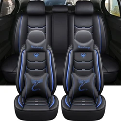 Universal Leather Car Seat Cover For Golf 7 Megane 4 Cupra Formentor Nissan Qashqai j11 J10 E90 Accsesories Interior Covers