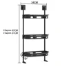 Wall Mounted Storage Rack Toilet Washbasin Simple Storages Shelf Multiscenario Available Multipurpose Organizer Plastic Shelves 6