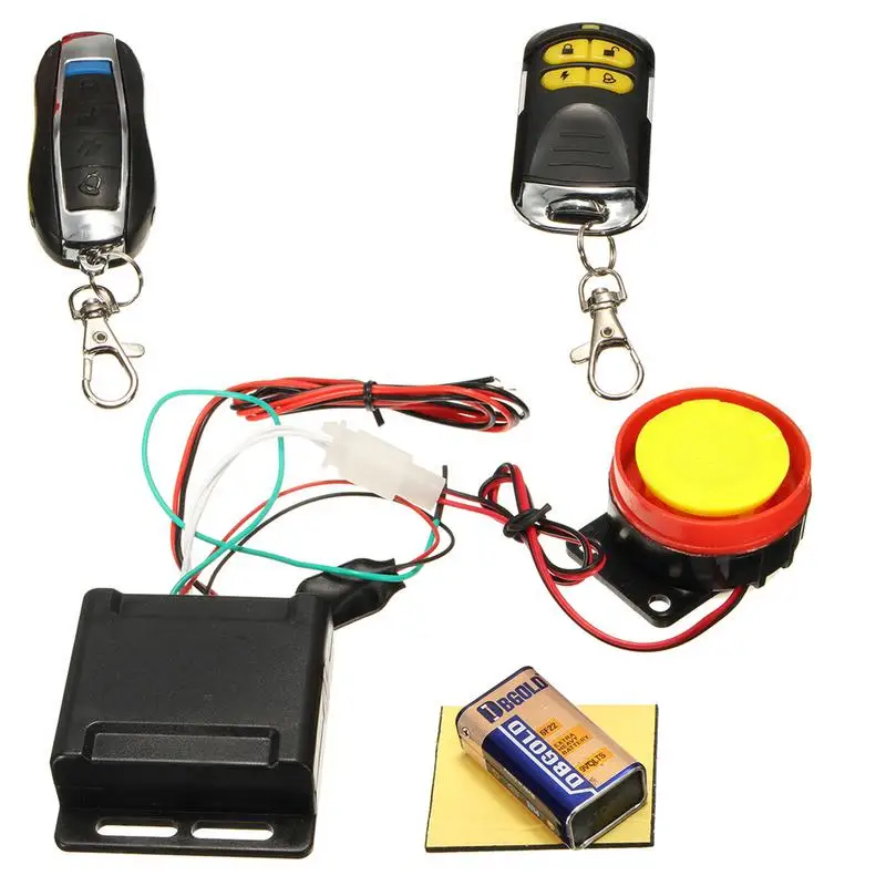 

Motorcycle Anti Theft Alarm Waterproof Motorcycle Alarm 125dB Wireless Bike Security Alarm Waterproof Anti-Theft Motorcycle