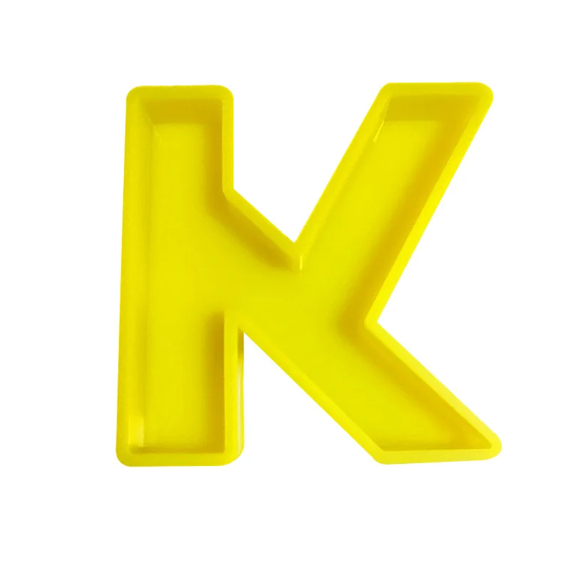 Moule À Gâteau En Silicone Rectangle 26 Cavités Alphabet De Haute Qualité - Buy