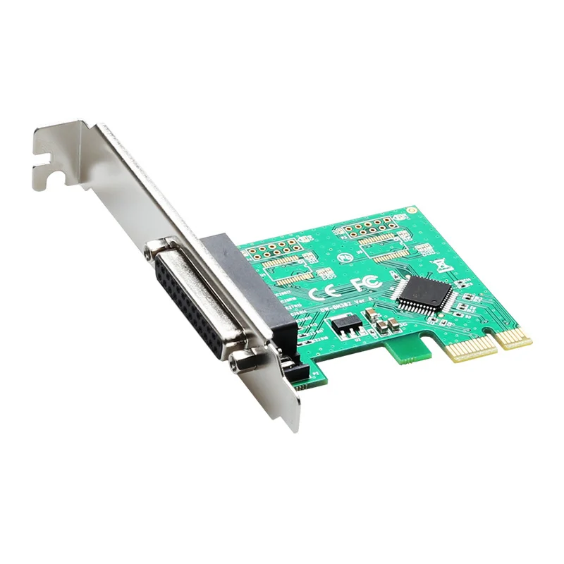 Placa de expansão de porta paralela JoniSerl PCIe, controlador
