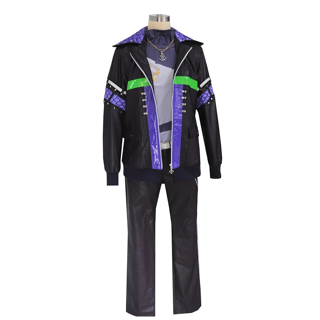 

2024 YouTuber VTuber NIJISANJI Fuwa Minato Косплей Костюм Аниме взрослая женщина мужская униформа