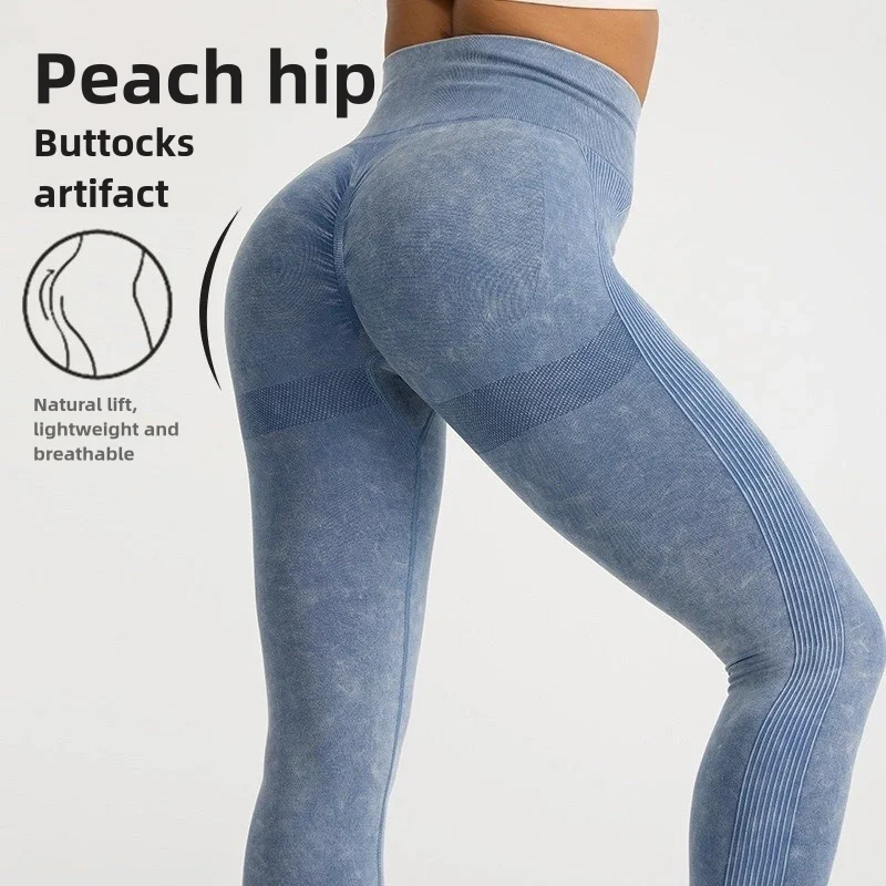 UFO027 Women's Seamless 2-Piece Yoga Set High Waist Butt Lift Quick Dry Breathable Workout Fitness Athletic Wear 4