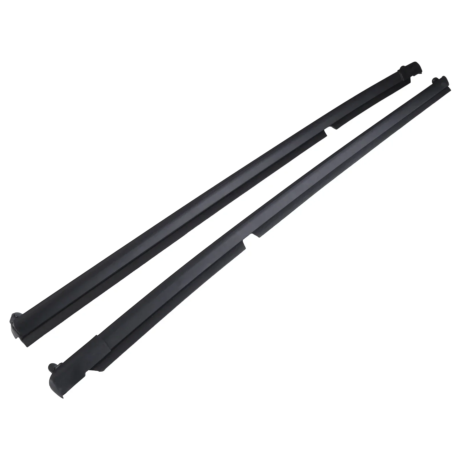 2x Left & Right Door Window Glass Weatherstrip Seal Compatible for 1990-2005 Mazda Miata