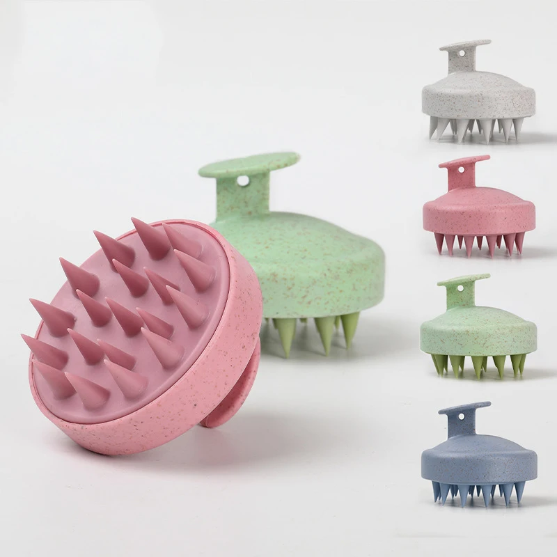 

Shampoo Brush Head Scalp Massage Comb Hair Washing Comb Body Massage Brush Bath Shower Brush Salon Bath Hairdressing Tool