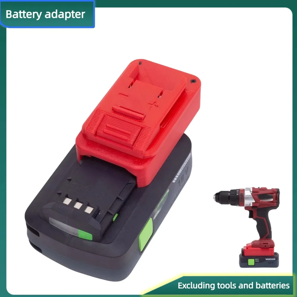 

For Festool 18V Lithium Battery Converter TO For OZITO/Einhell Battery Series Cordless Drill Tool Adapter (Only Adapter)