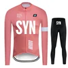SYN 2025 Long Sleeve Cycling Sets Bicycle Clothing Breathable Mountain Cycling Clothes Suits Ropa Ciclismo Verano Triathlon 4