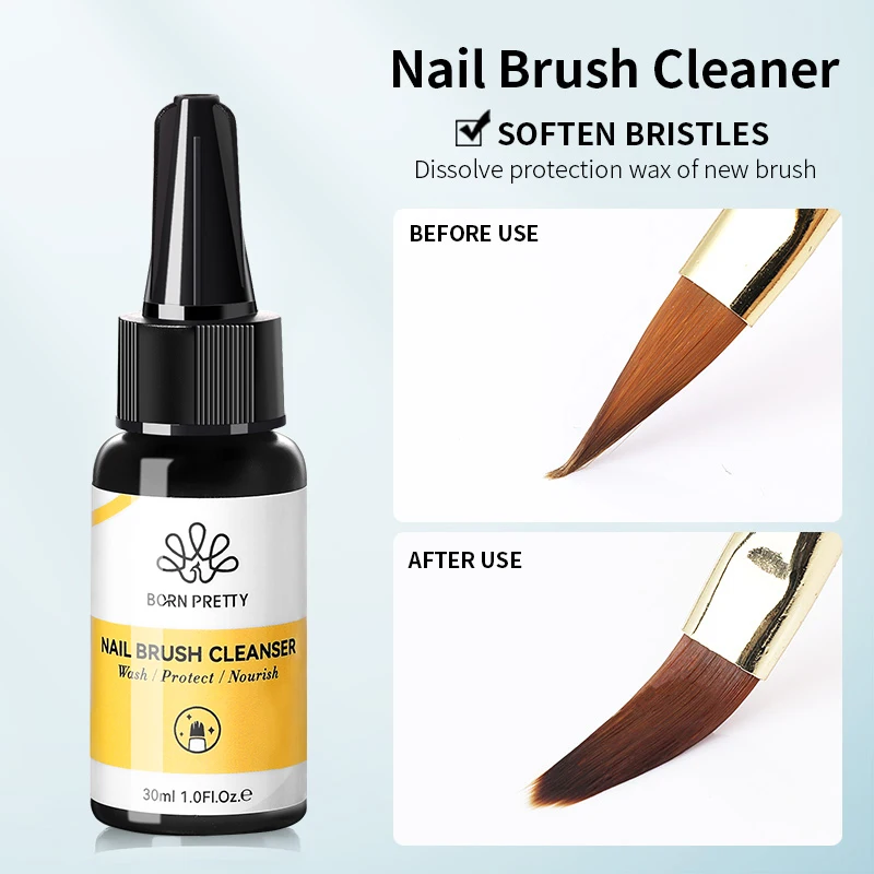 Hair brush cleaner solution 