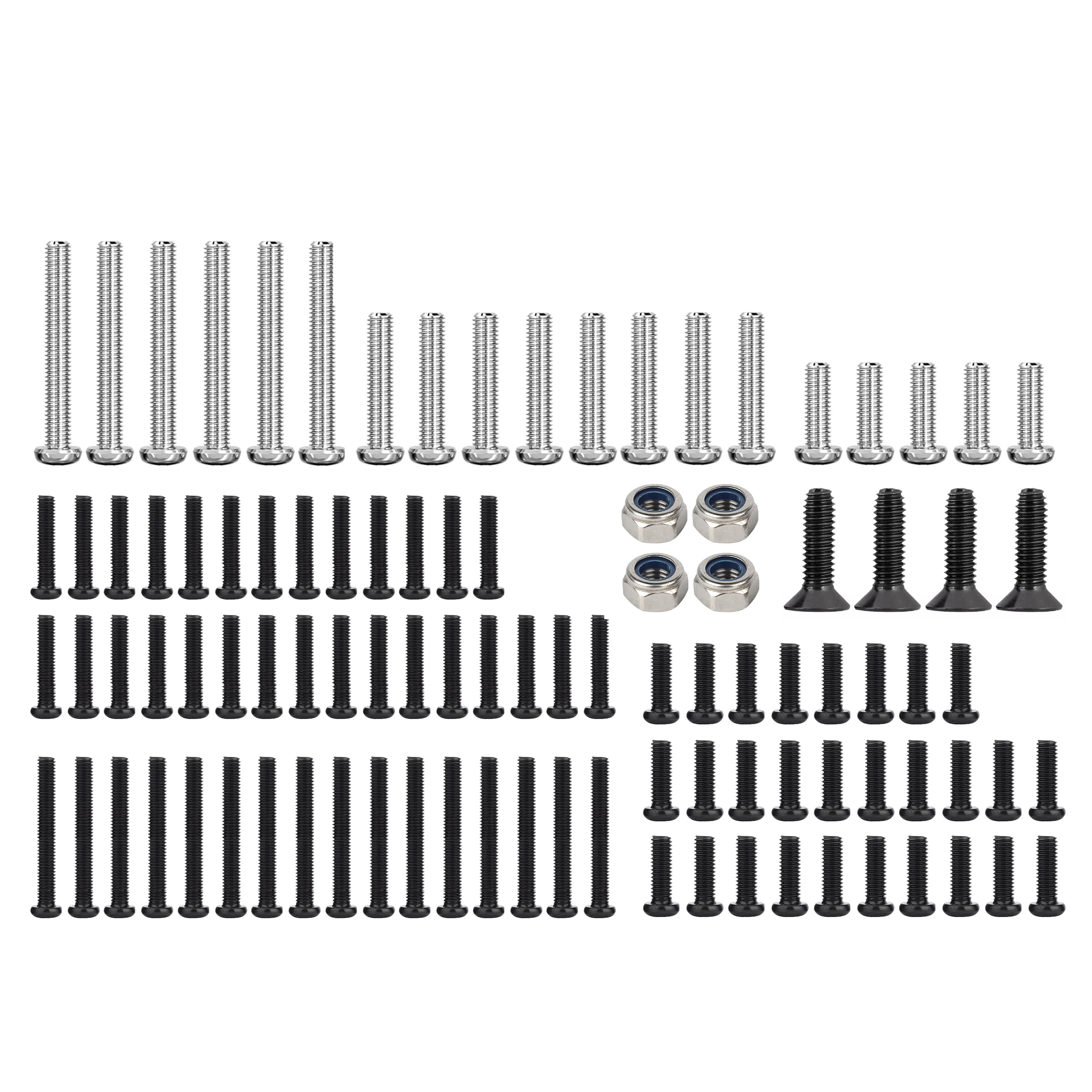Sachet de vis M1.4 et écrous assortis, kit de mise à niveau pour AXIAL SCX30