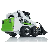 US Stock LESU LT5H 1/14 Metal Wheeled Skid-Steer Hydraulic RC Loader RTR Engineering Radio Remote Control DIY Model Toy THZH1279 2