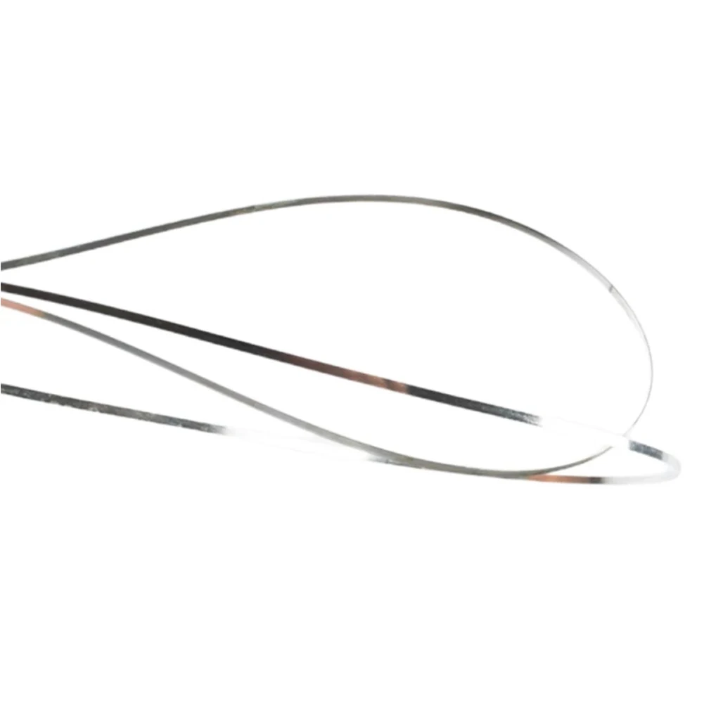 Soldering Rods 1.8-2.1ft Silver Welding Rod 1mm Width Soldering Wire Low Melting Point Great Weldability Silver Welding Rod Parts