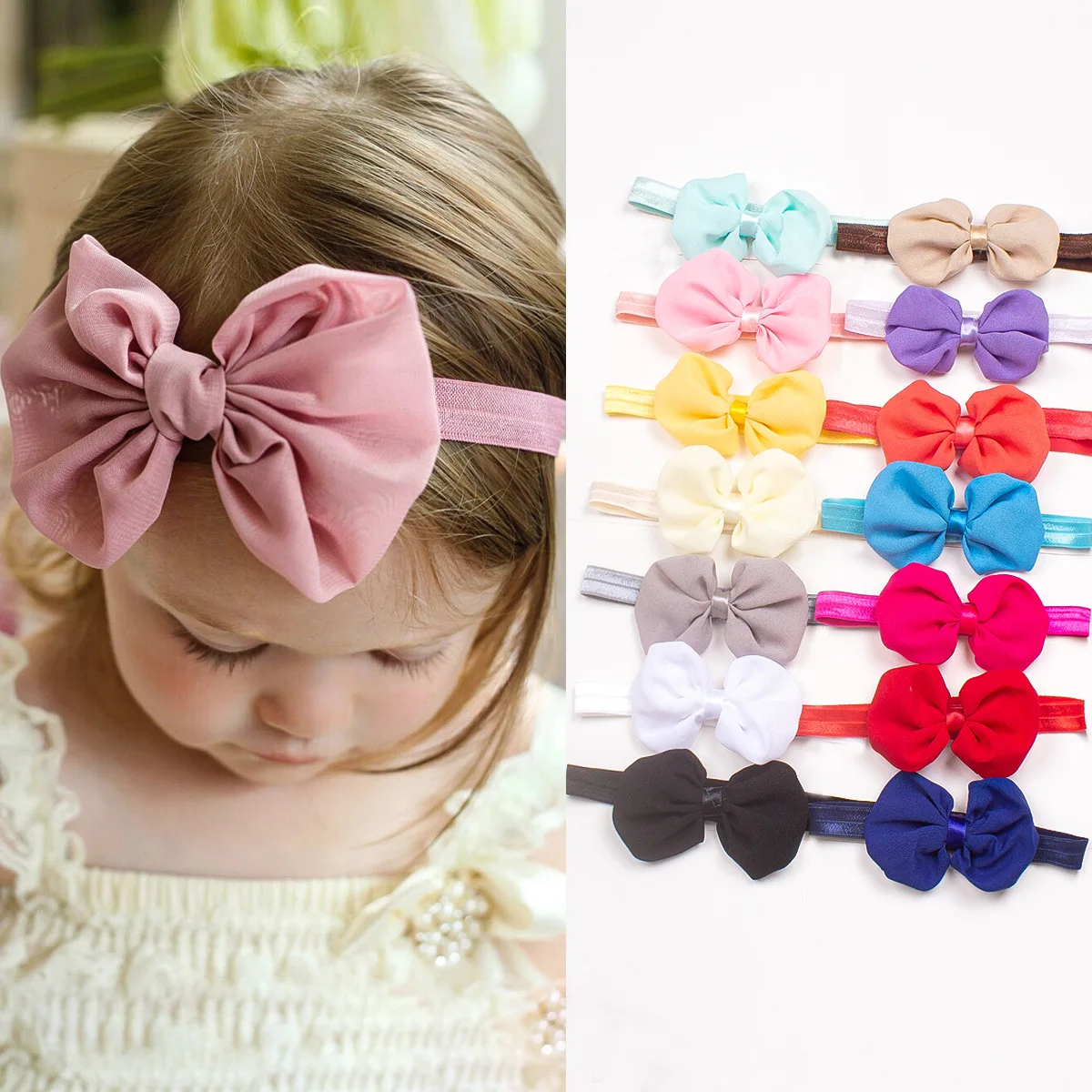 2/10pcs/Set Elastic Hair Bands Girls Hair Accessor... - Vicedeal