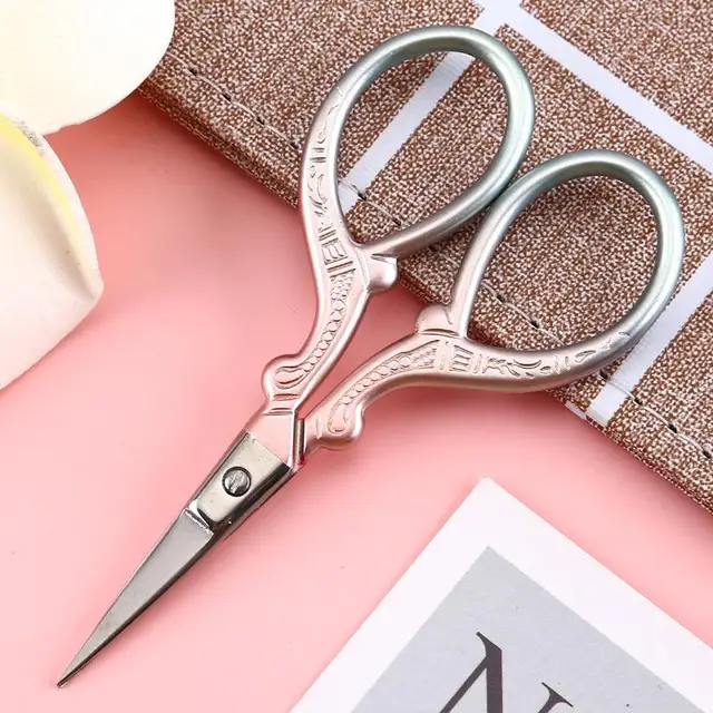 Gradient Stainless Steel Sewing & Embroidery Scissors 5