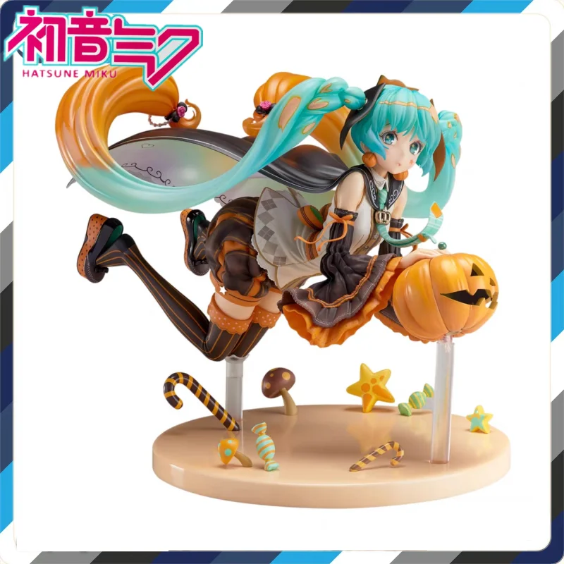 

Original Unioncreative Vocaloid Hatsune Miku Trick Or Miku Halloween 17cm Pvc Action Anime Figure Model Toys Doll Gift
