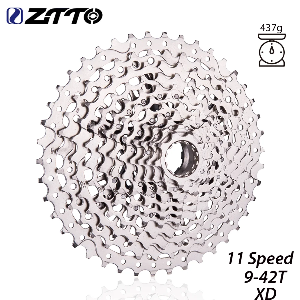 

ZTTO Mountain Bike 11 Speed 9-42T Cassette XD Sprocket 11V K7 Ultraight 9-42 Bicycle Freewheel For GX M6000 Mtb Parts