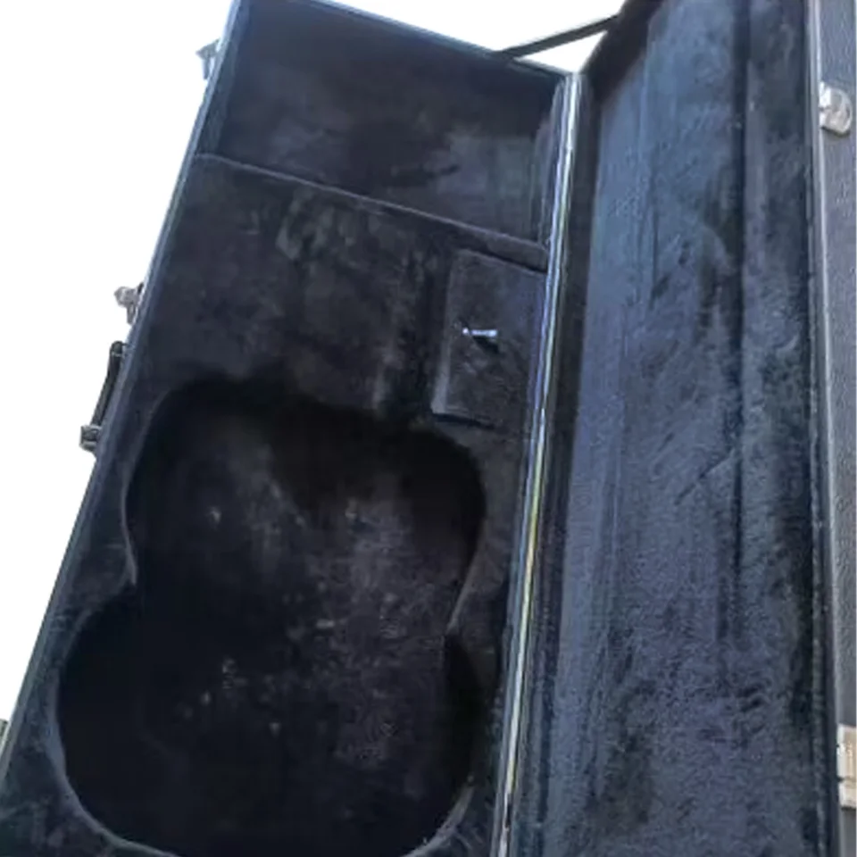 カスタマイズされたダブルネックのギターケース,長方形の形,ロック