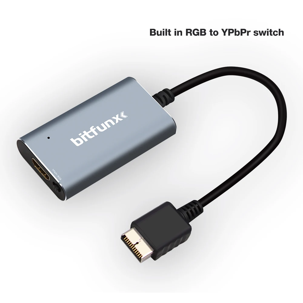 Bitfunx-conversor Hdmi para Consolas de Jogos Ps2 Ps1 com Interruptor Rgb para Ypbpr - Image 2