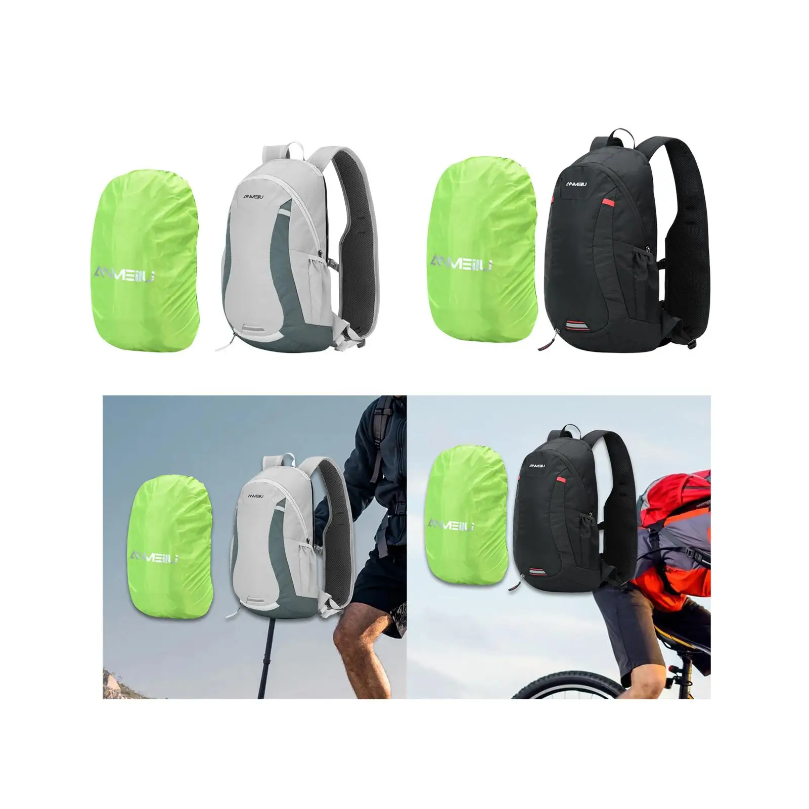 Biking Backpack Father`s Day Gift Waterproof Durable Hiking Daypack Luggage Travel Bag for Running Travel Hiking Trekking Women