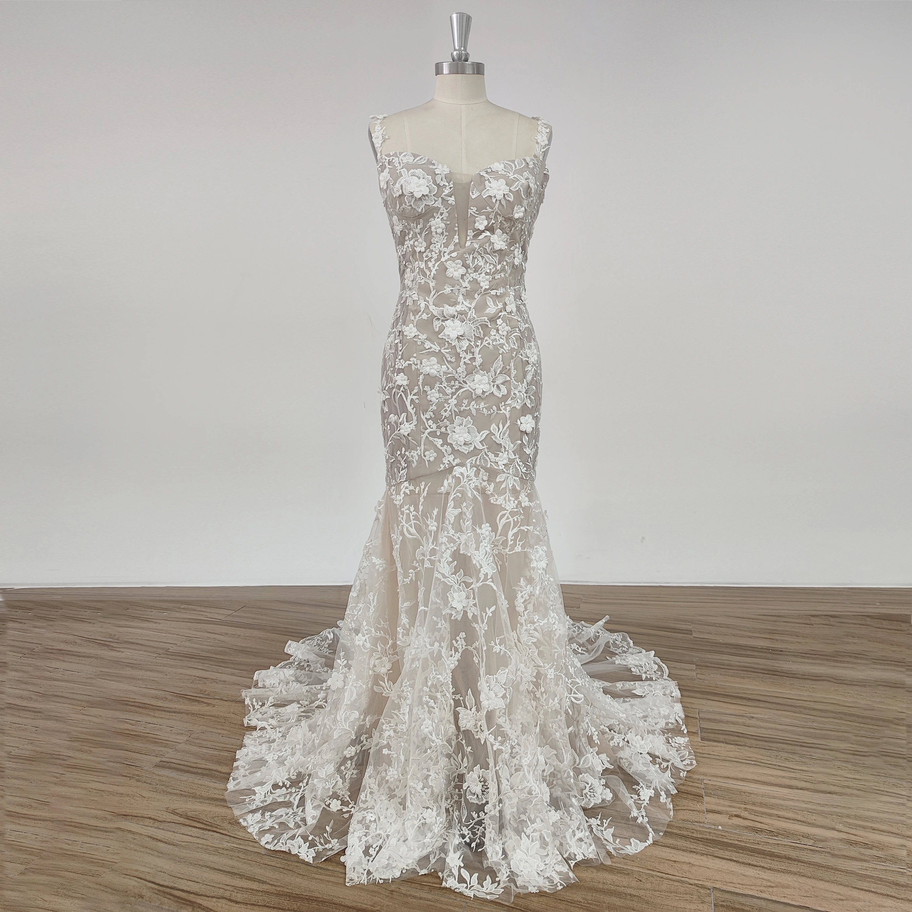 Женское свадебное платье с открытой спиной DIDEYTTAWL