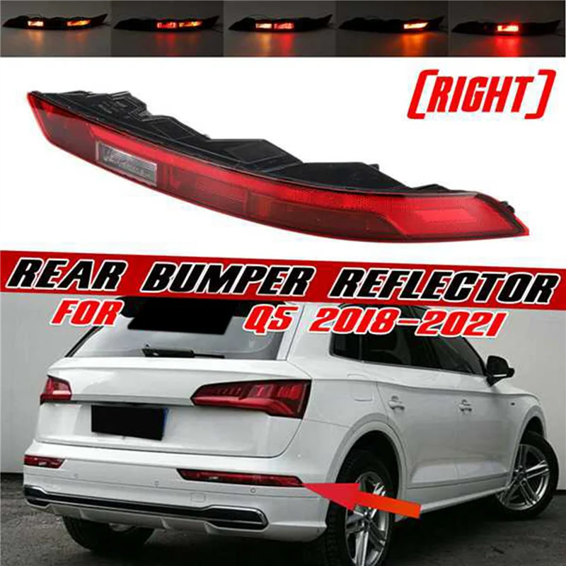 LED Brake Lights Stop Reverse Light Rear for Q5 Rear Bumper Signal Lower Tail Lamp 80A945070