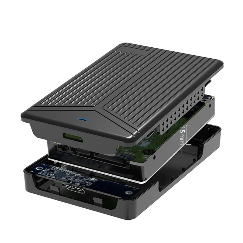 15mm Hard Drive Case 2.5 inch Laptop Hard Drive Box USB 3.0 3.1 Mobile Box