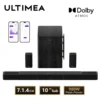 ULTIMEA 980W 7.1.4 Soundbar with Dolby Atmos&APP Control, 10 1