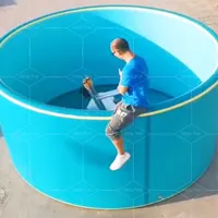 Piscine gonflable commerciale personnalisée, portable, en DWF, pour enfants et adultes, durable, grande piscine gonflable pour l'extérieur 2