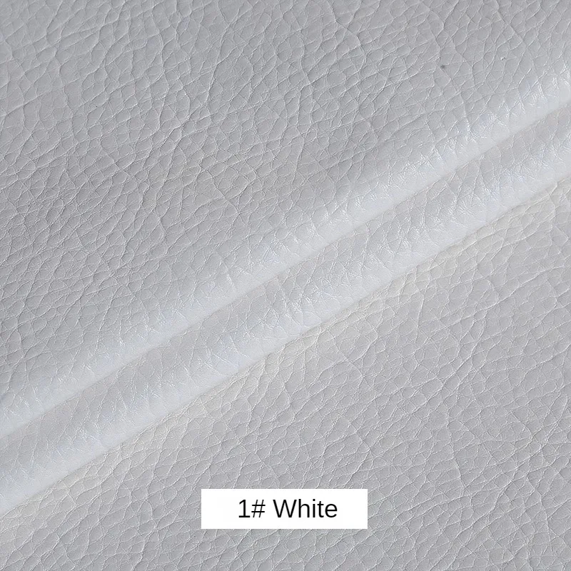 Soft Lychee Pattern Faux Leather Fabric for Upholstery Sofa Covers