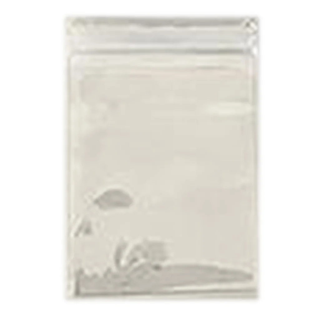 

100Pcs 30 Wires PVC Transparent Zipper Closure Bags Thicken Storage Gift Jewelry Packing Decoration Bag Small