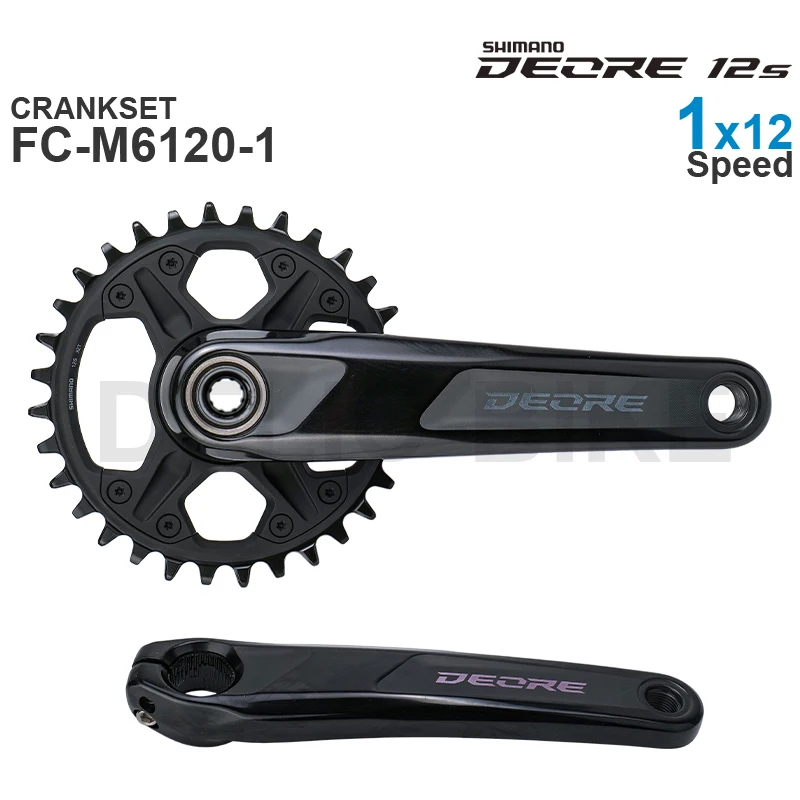 シマノ DEORE FC-M6100-1 FC-M6120-1 MTB クランクセット 1x12