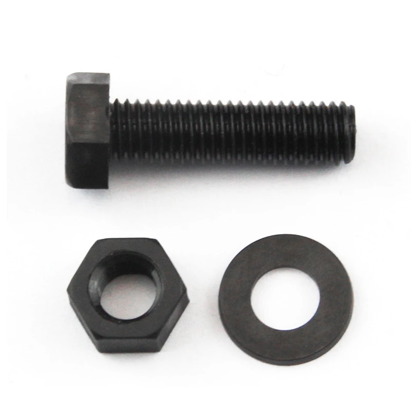 LEVINE Bulloni E Dadi, 10/20/100 Pezzi Viti A Testa Esagonale In Nylon Bianco M3 - Foto 10