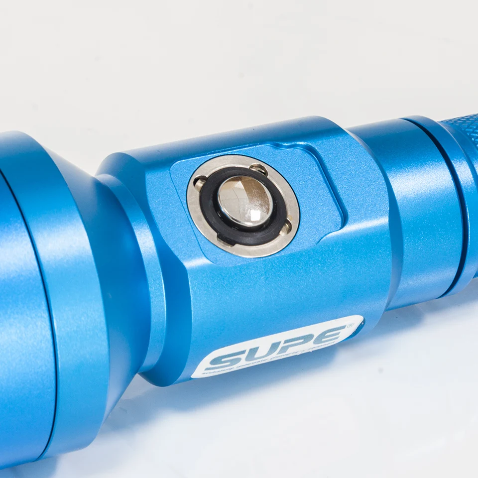 Supe scubalamp rd90t 1800ルーメン水中サーチライトスキューバ