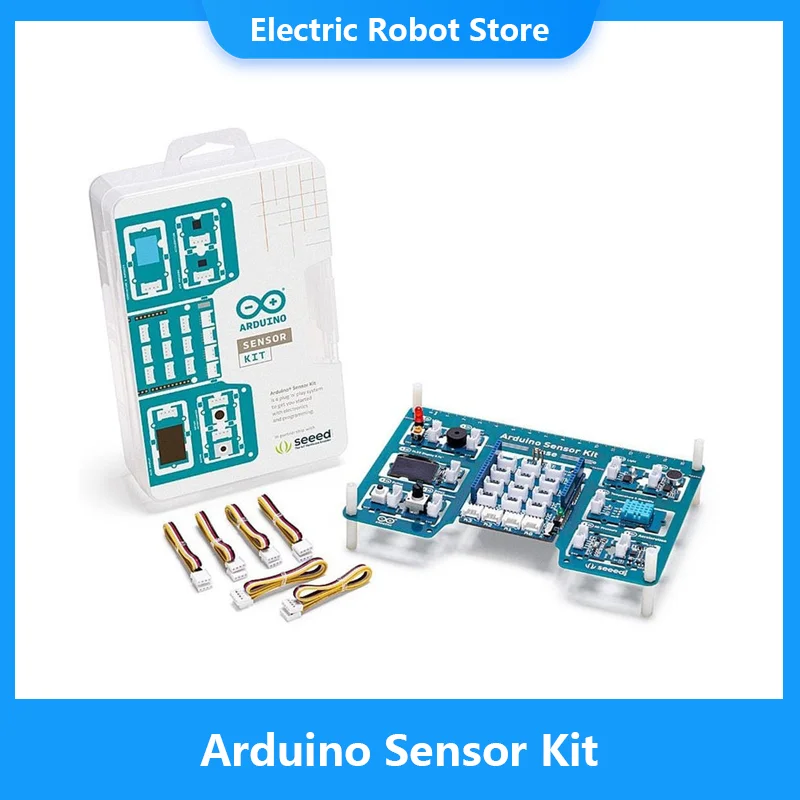 Kit Sensore Arduino, Impara A Collegare, Disegnare E Riprodurre Con Sensori Grove Di Base, Attuatori E Arduino