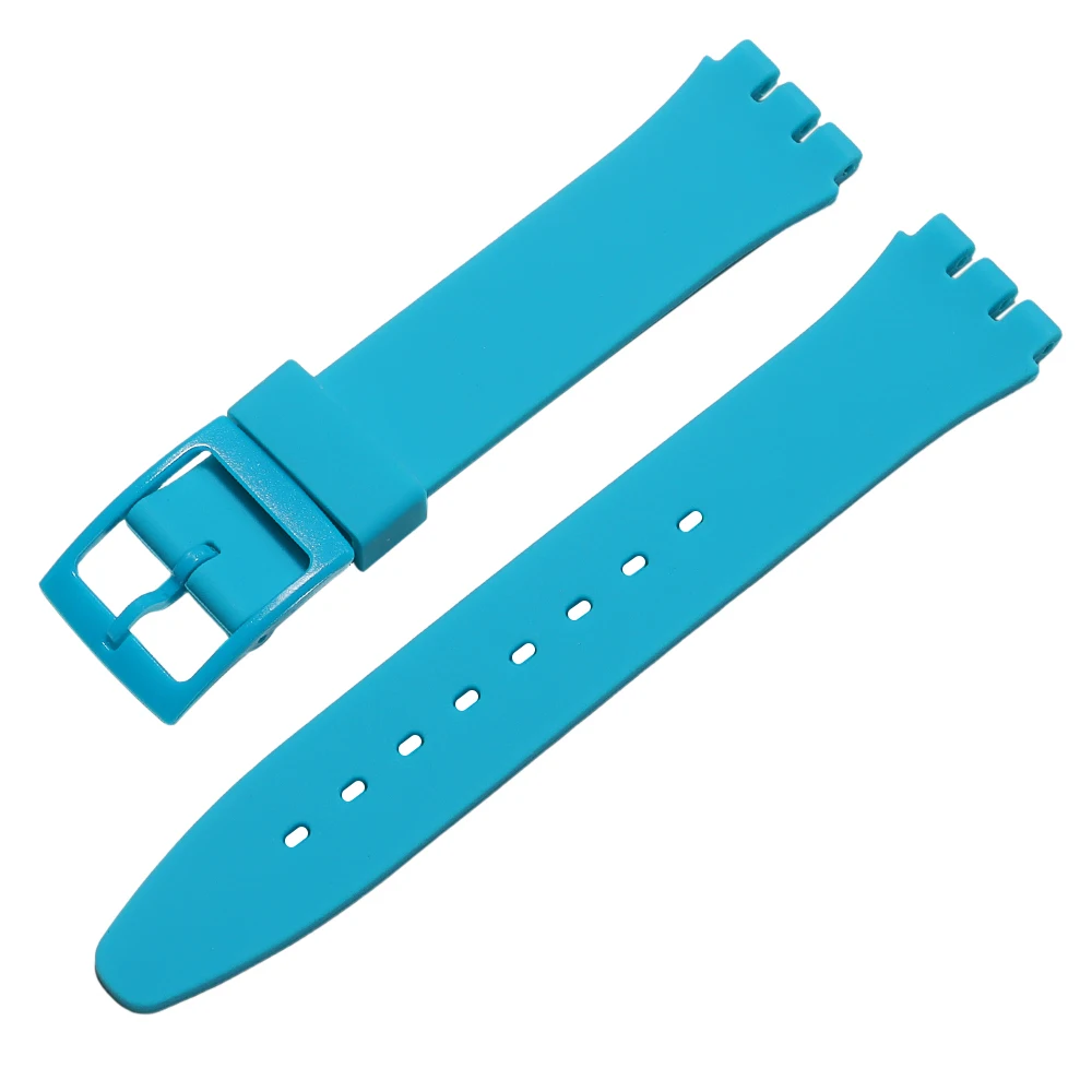 Colorful Silicone Sports Watch Strap - Durable Rubber Replacement Band