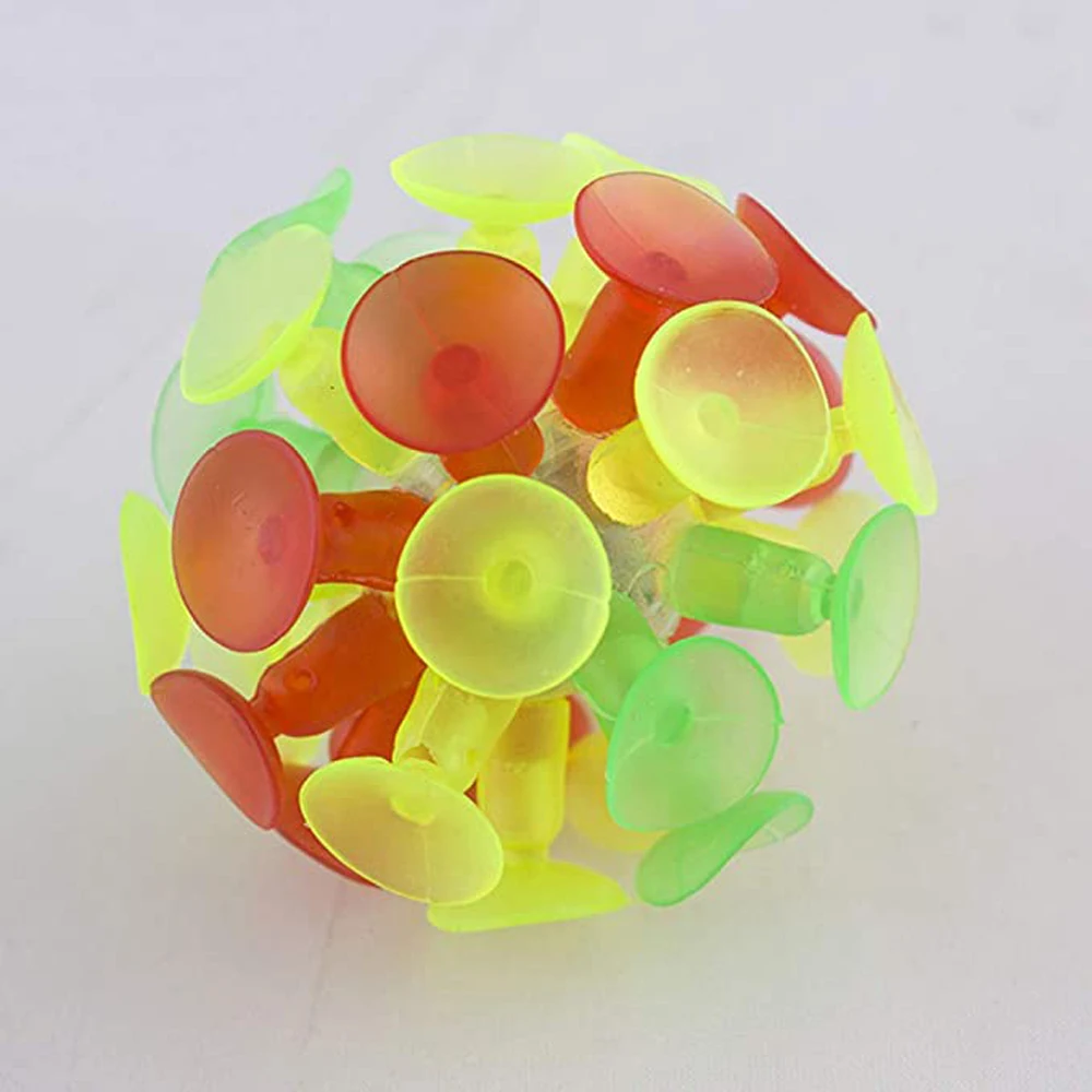 Kids Plaything Fidget Toy for Kids Ball Toy for Children Suction Toy Stick Ball Sucker Ball Suction Cup Ball